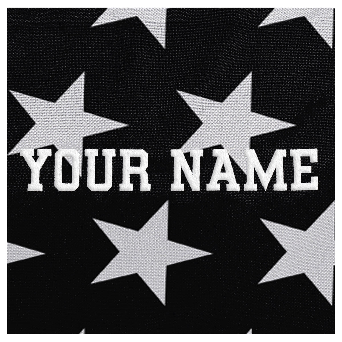 52" Soft Duffle Bag Black Stars