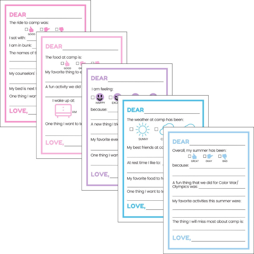 Longer Letter Later Variety Stationery Pack