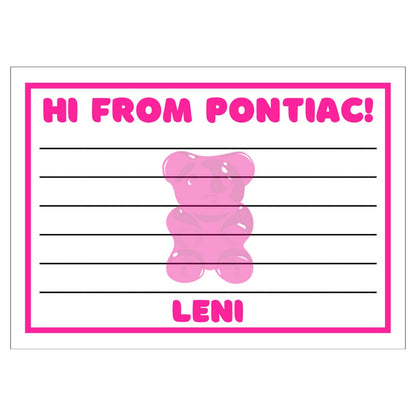 Longer Letter Later Custom Cards