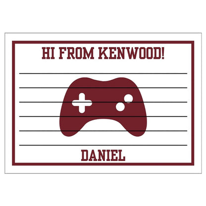 Longer Letter Later Custom Cards