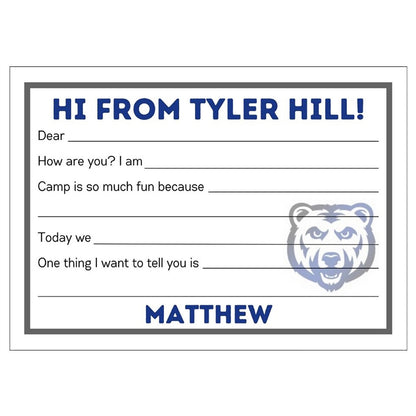 Longer Letter Later Custom Fill-In Cards