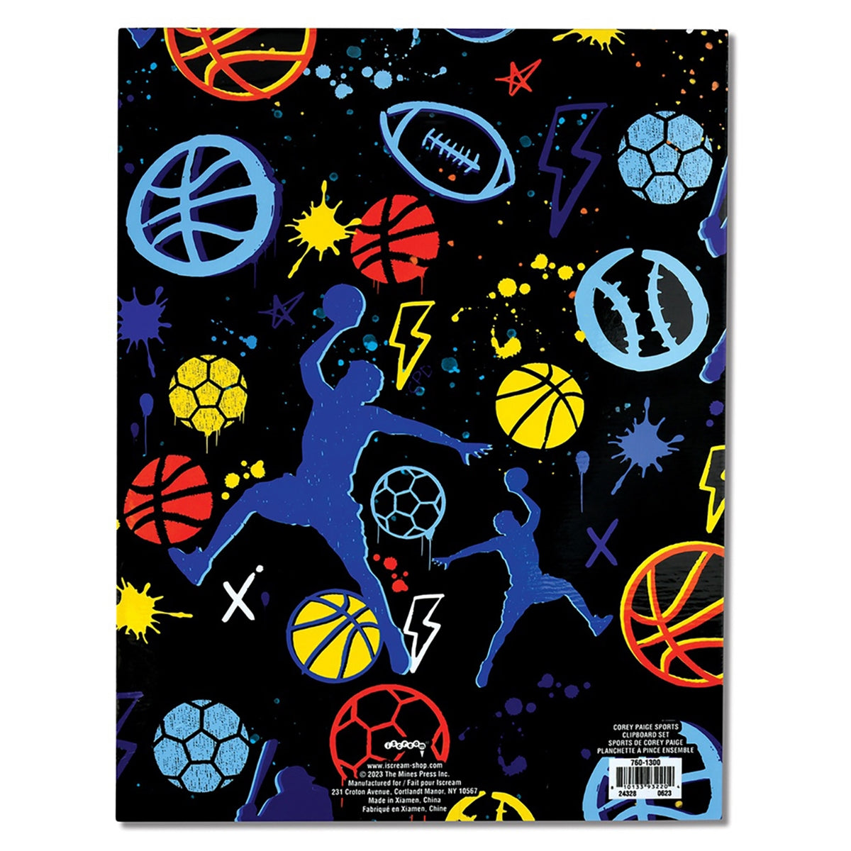 Iscream Corey Paige Sports Clipboard Set