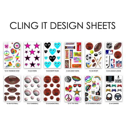 Namedrops Custom Cling It Packs