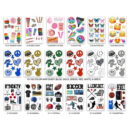 Namedrops Custom Cling It Packs