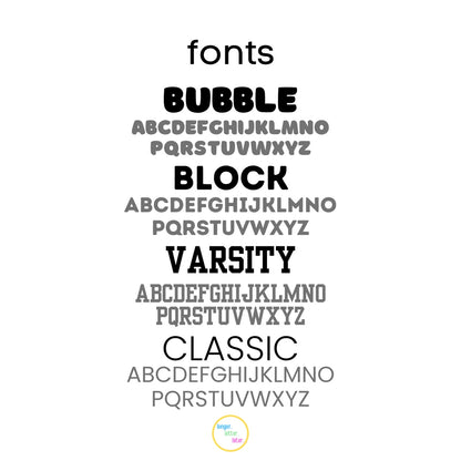 Longer Letter Later Custom Address Labels