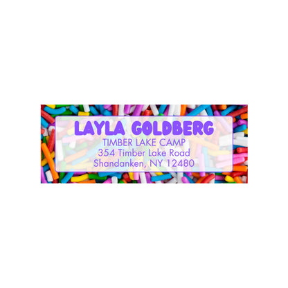 Longer Letter Later Pattern Address Labels