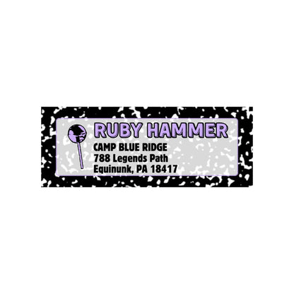 Longer Letter Later Pattern Address Labels