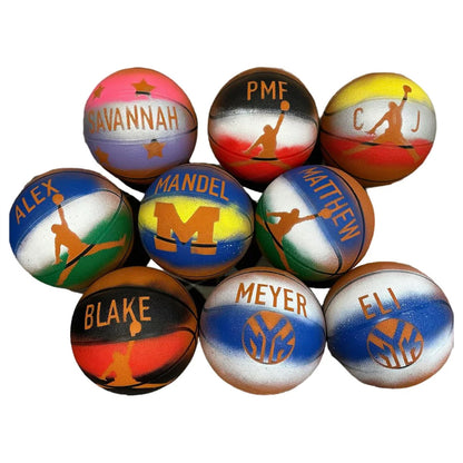 SWAgbysloane Painted Basketball