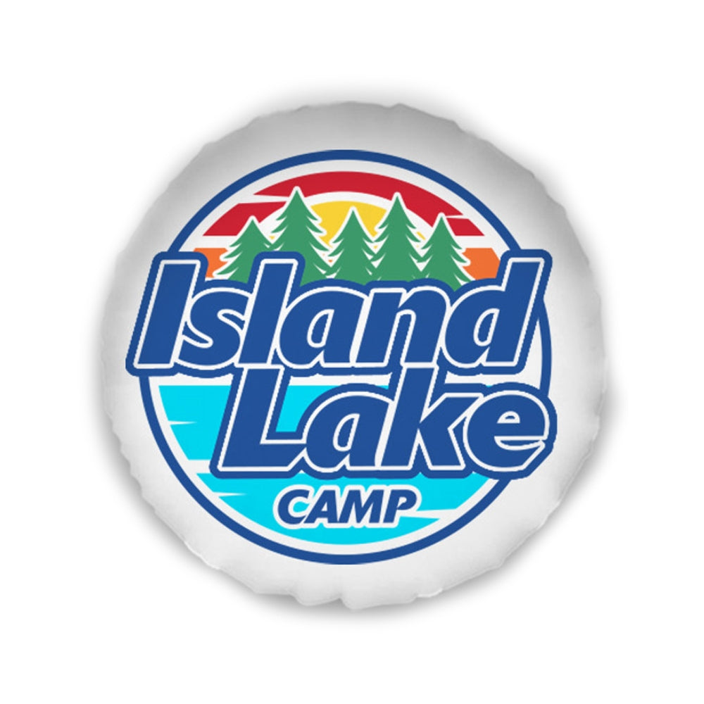 Camp Vibe Logo Pillow