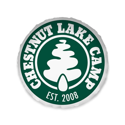 Camp Vibe Logo Pillow