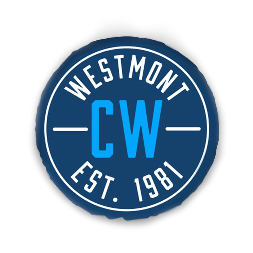 Camp Vibe Logo Pillow