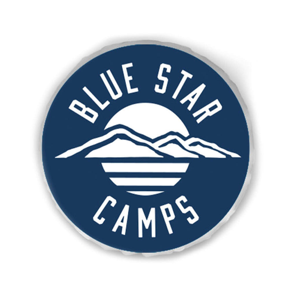 Camp Vibe Logo Pillow