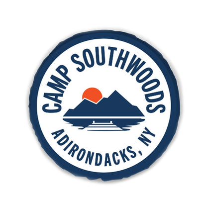 Camp Vibe Logo Pillow