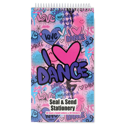 Iscream Corey Paige Dance Seal & Send Stationery