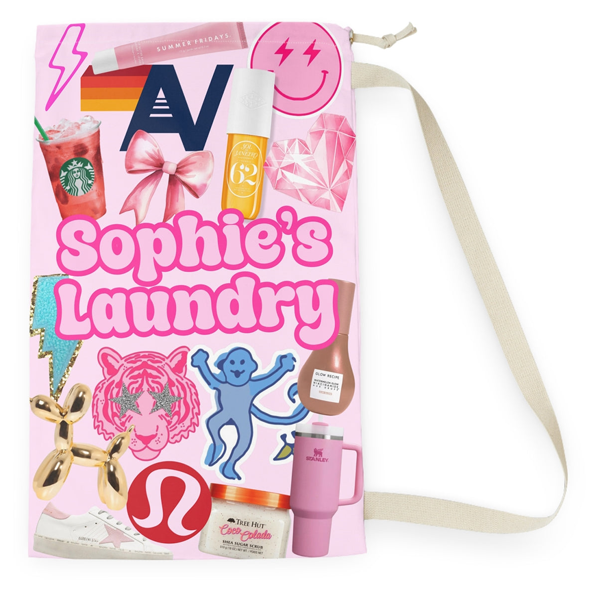 Decked Out Apparel Laundry Bag