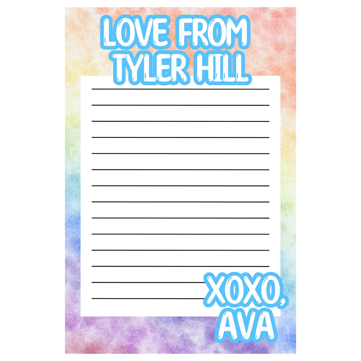 Decked Out Apparel Custom Notepads