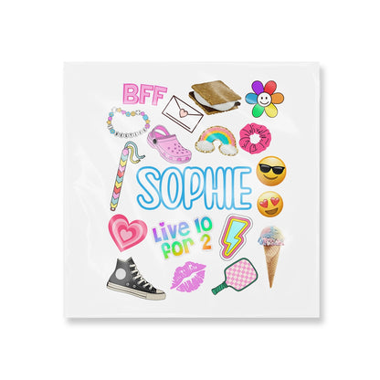 Decked Out Apparel Sticker Sheets