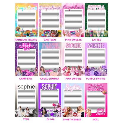 Decked Out Apparel Designed Notepads