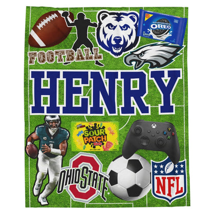 Decked Out Apparel Favorite Things Camp Blanket