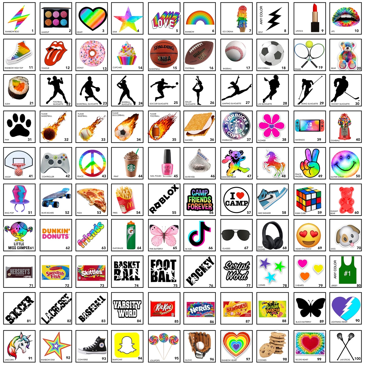 Namedrops Top 10 Blanket