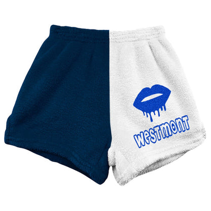 Made with Love and Kisses Pajama Shorts - Drippy Lips
