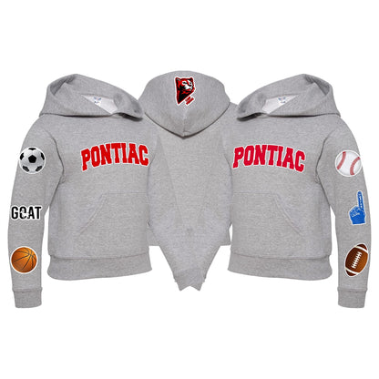 Melissa Nathan Boys Patch Decal Hoodie