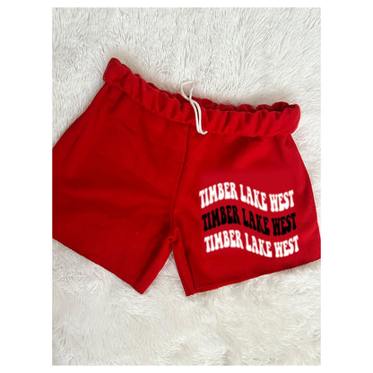 Decked Out Apparel Wavy Sweatshorts