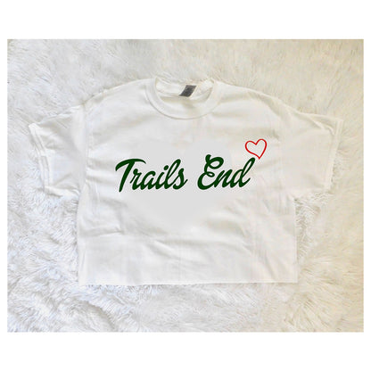 Decked Out Apparel Cursive Heart Tee