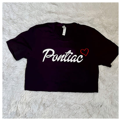 Decked Out Apparel Cursive Heart Tee