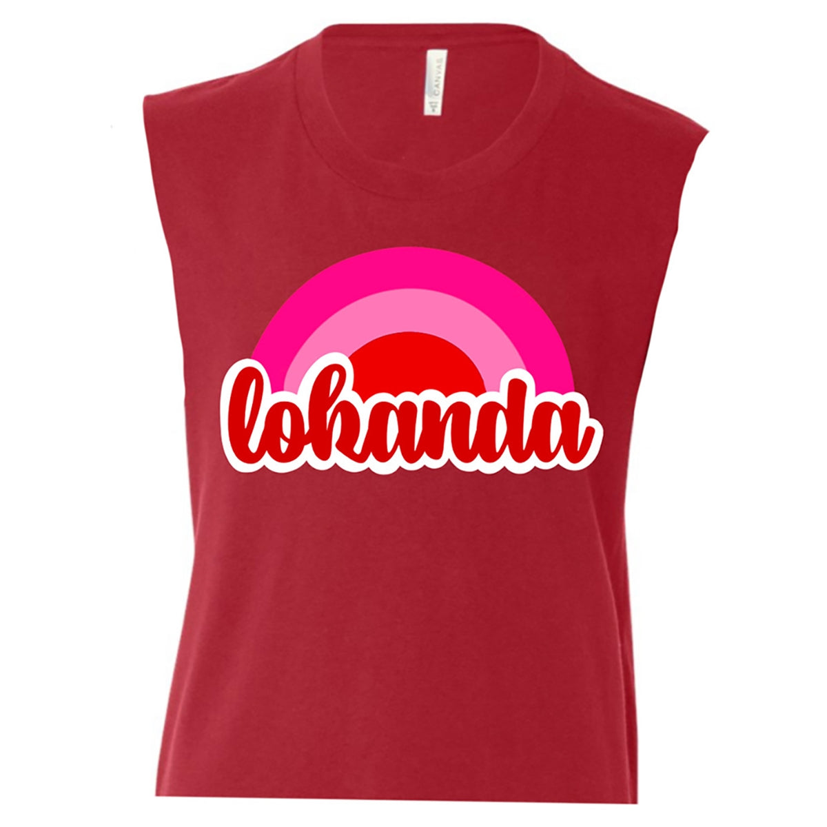 Decked Out Apparel Rainbow Tank