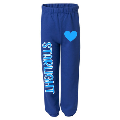 Decked Out Apparel Neon Heart Sweats