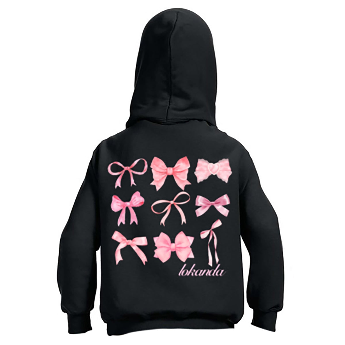 Decked Out Apparel Collage Bows Hoodie