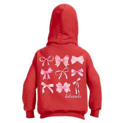 Decked Out Apparel Collage Bows Hoodie