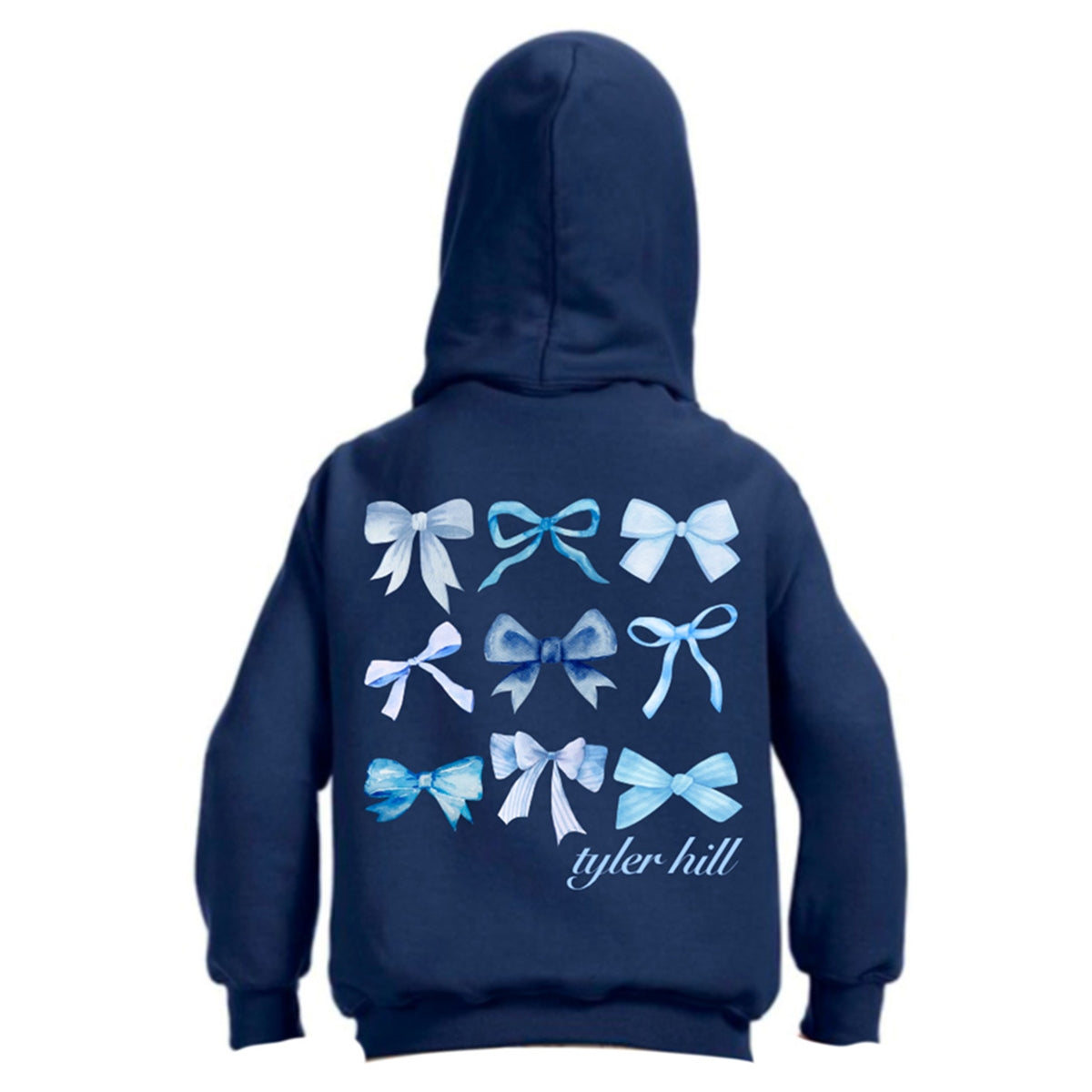 Decked Out Apparel Collage Bows Hoodie