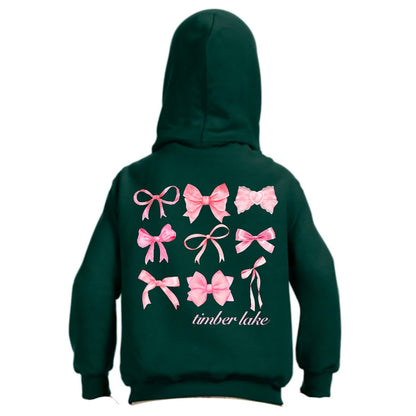 Decked Out Apparel Collage Bows Hoodie
