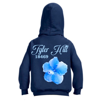 Decked Out Apparel Hibiscus Hoodie