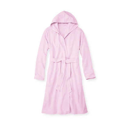 Terry Velour Hooded Robe