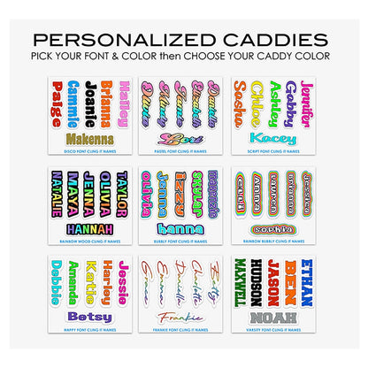 Namedrops Shower Caddy