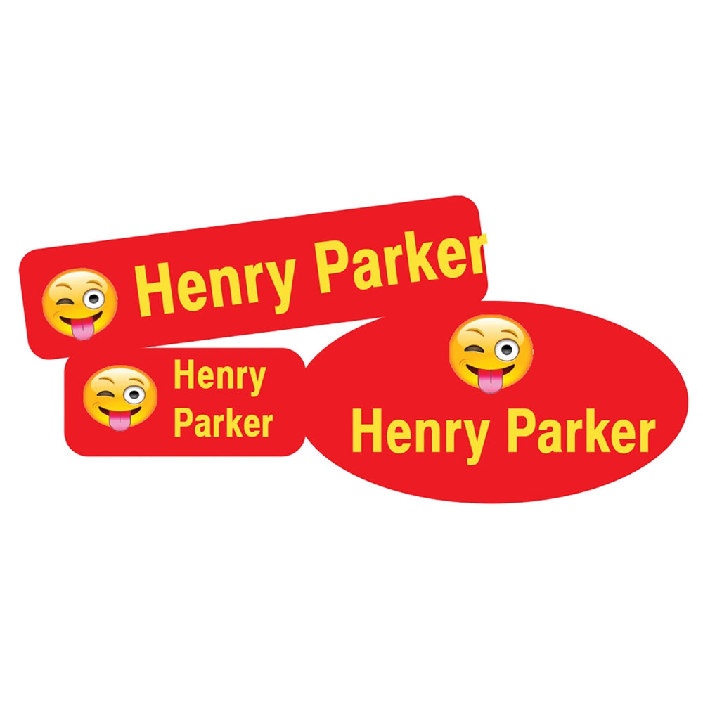 Laminated Stick-On Labels Camp Pack