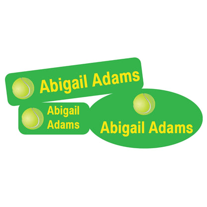 Laminated Stick-On Labels Camp Pack