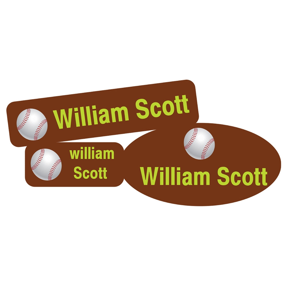 Laminated Stick-On Labels Camp Pack
