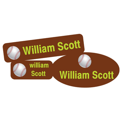 Laminated Stick-On Labels Camp Pack