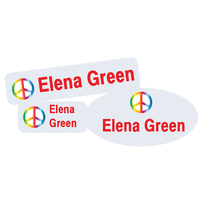 Laminated Stick-On Labels Camp Pack