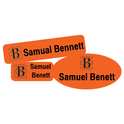 Laminated Stick-On Labels Camp Pack