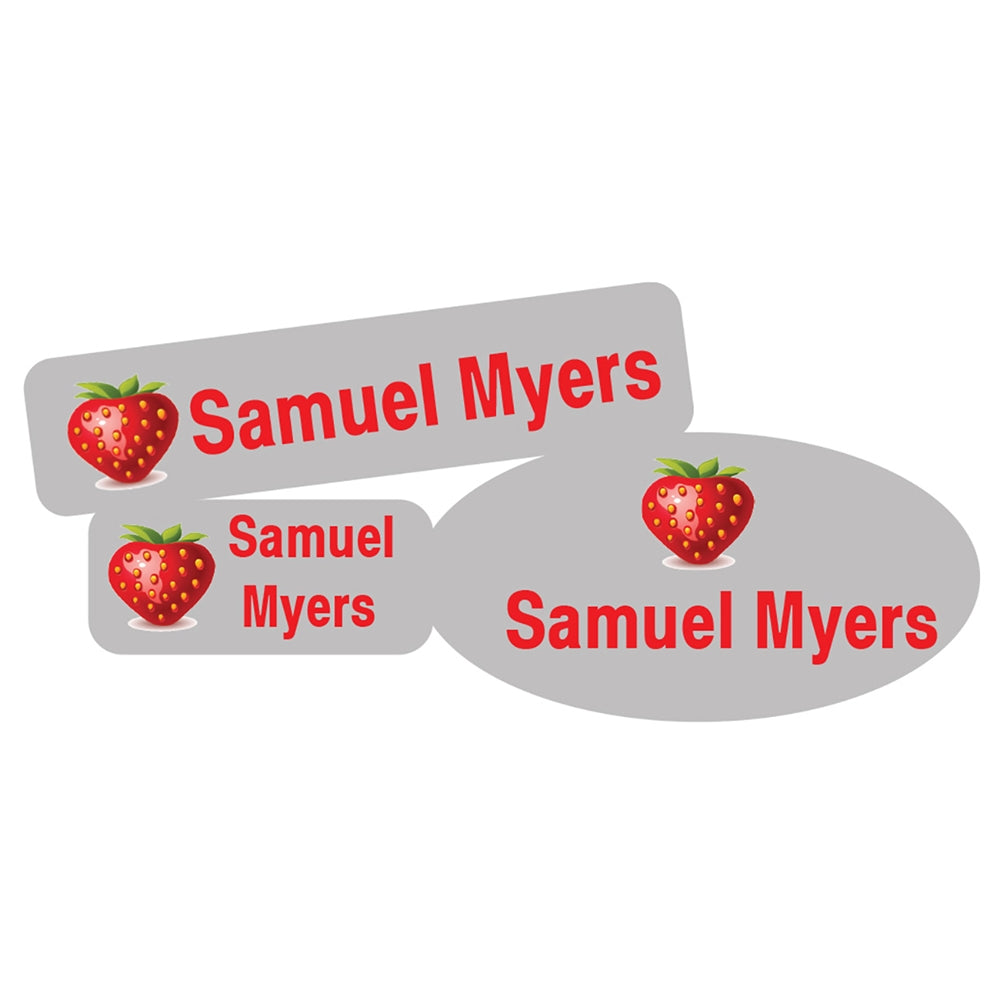 Laminated Stick-On Labels Camp Pack