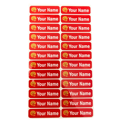 Laminated Stick-On Labels Camp Pack