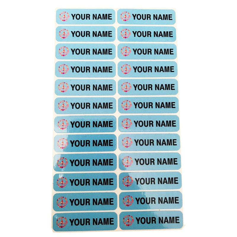 Laminated Stick-On Labels Camp Pack