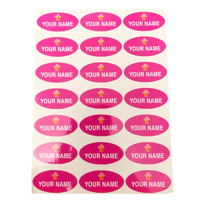 Laminated Stick-On Labels Camp Pack