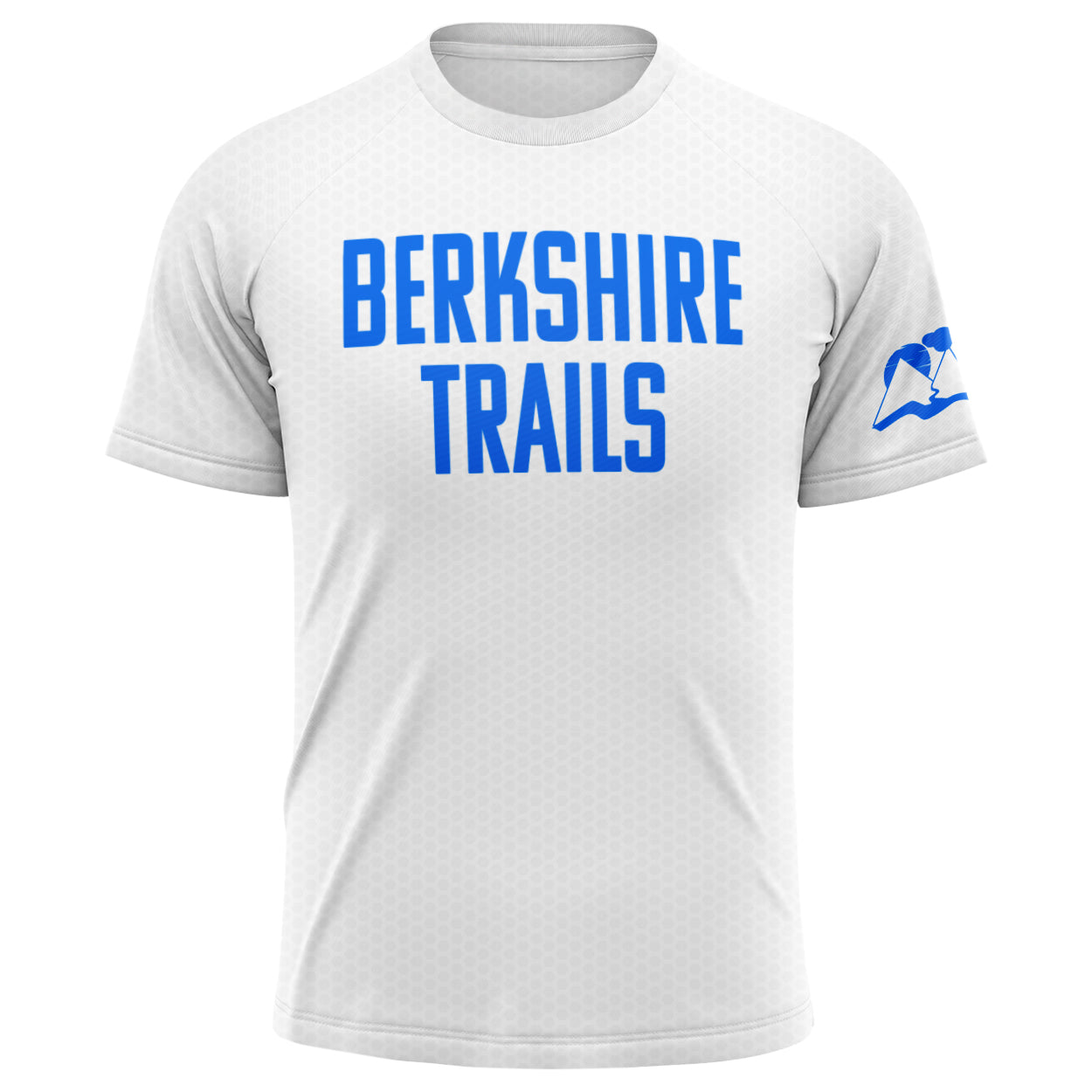 Athletic Camper Performance Block Text Logo Tee