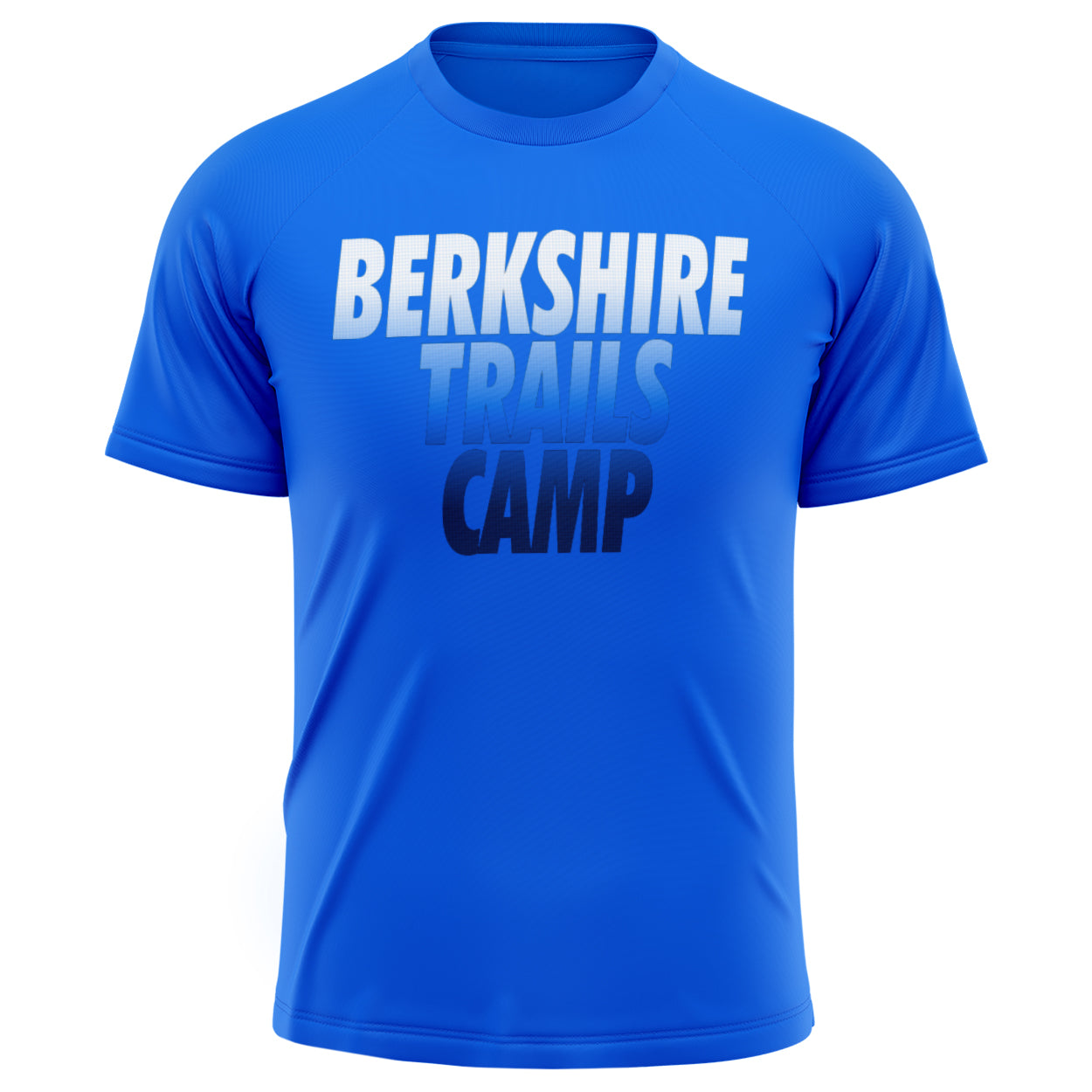 Athletic Camper Gradient Letters Performance Tee